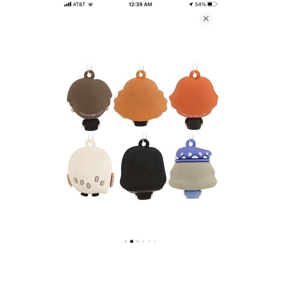 Hallmark Ornaments Wizarding World Harry Potter Set Of 6 Mini Ornaments - Picture 7 of 9